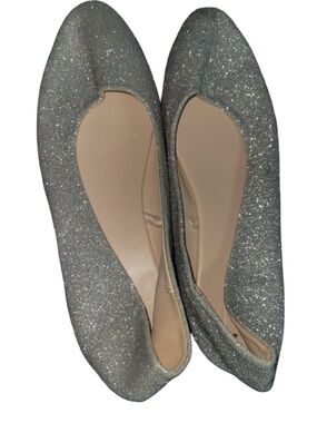 DB Studio 9.5 Wide Glitter Shoes